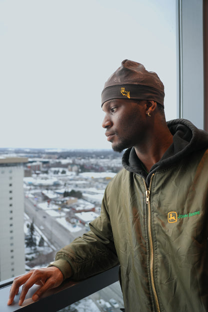 Onyx Gold Skull Cap