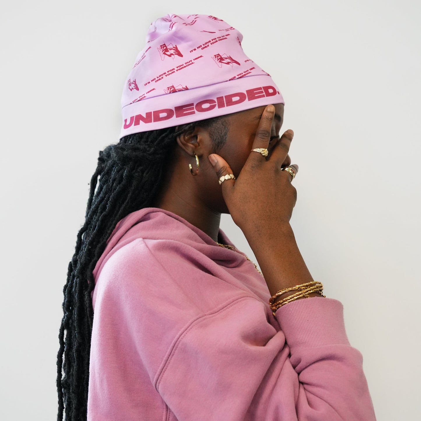 Rosary Pink Skullcap