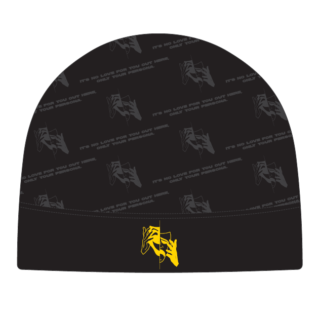 Onyx Gold Skull Cap